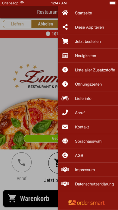 Restaurant Zum Stern  Screenshot