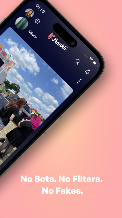 Frankli: Real Photos, No Fakes Screenshot