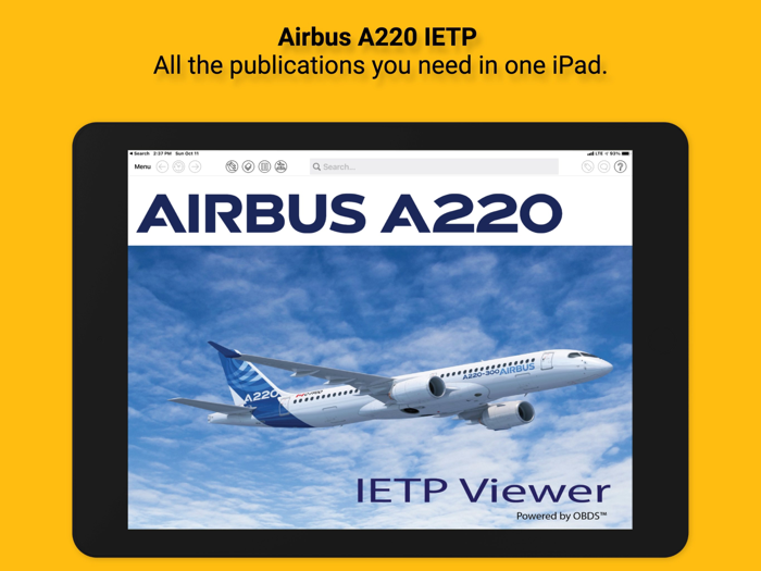Airbus A220 IETP