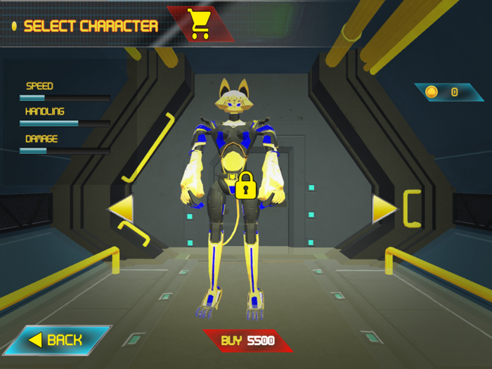 Cat Robot Transform Car