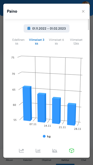 Versus Valmennus Screenshot