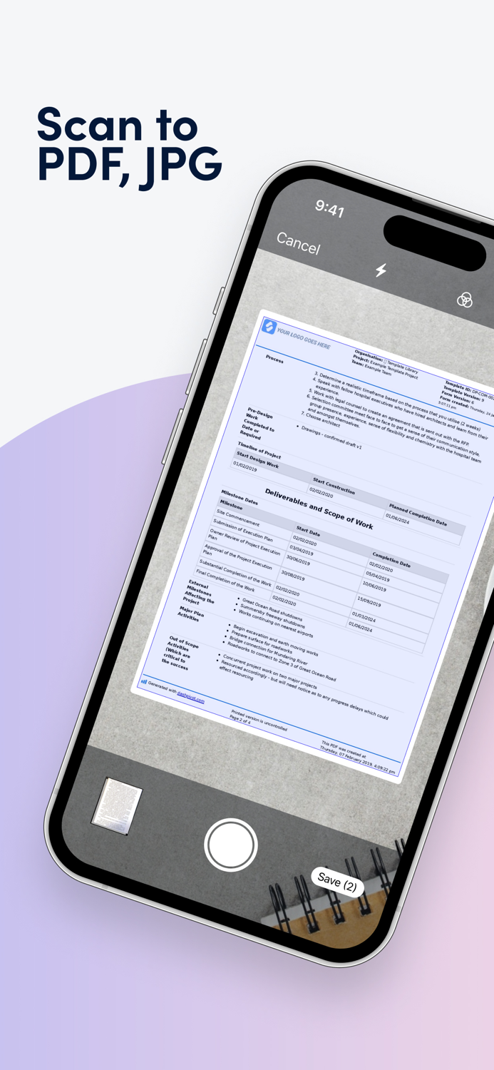 Scan Doc - PDF Scanner App