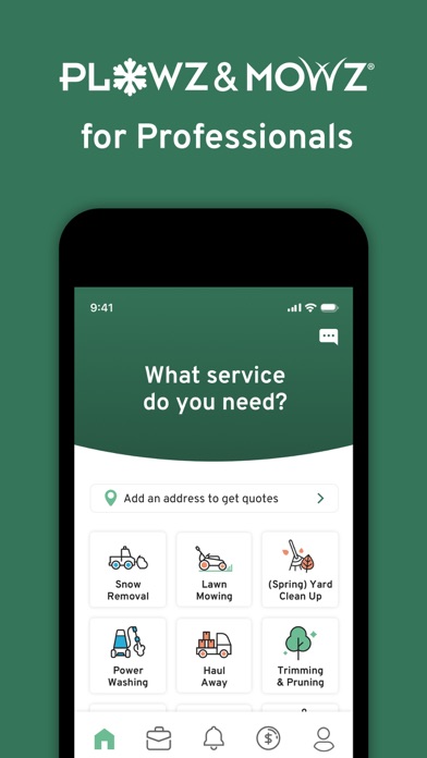 Plowz & Mowz: Landscaping App Screenshot