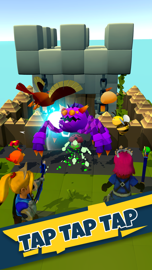 #1. Clicker Titans - Idle RPG (iOS) By: Mohd Ajmal