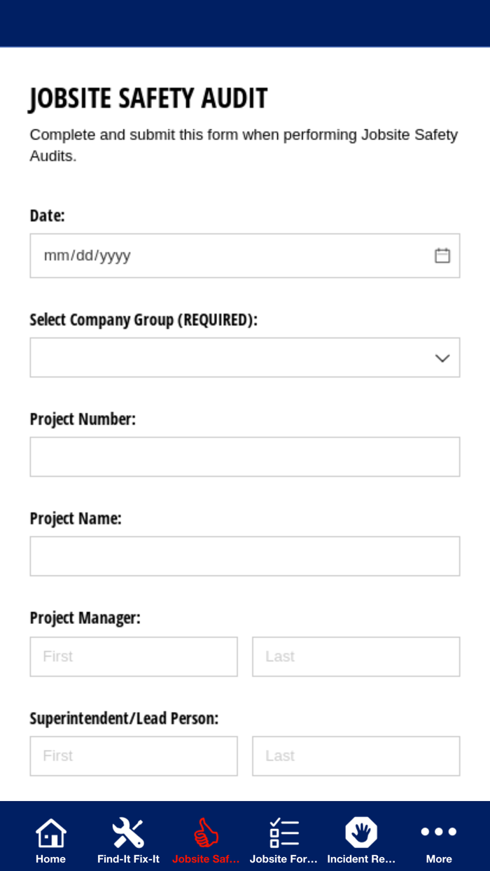 RLG Health and Safety