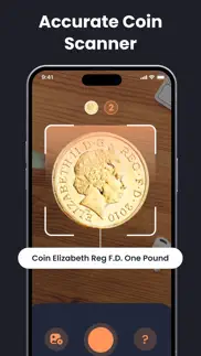 coinin: coin scan identifier iphone screenshot 2