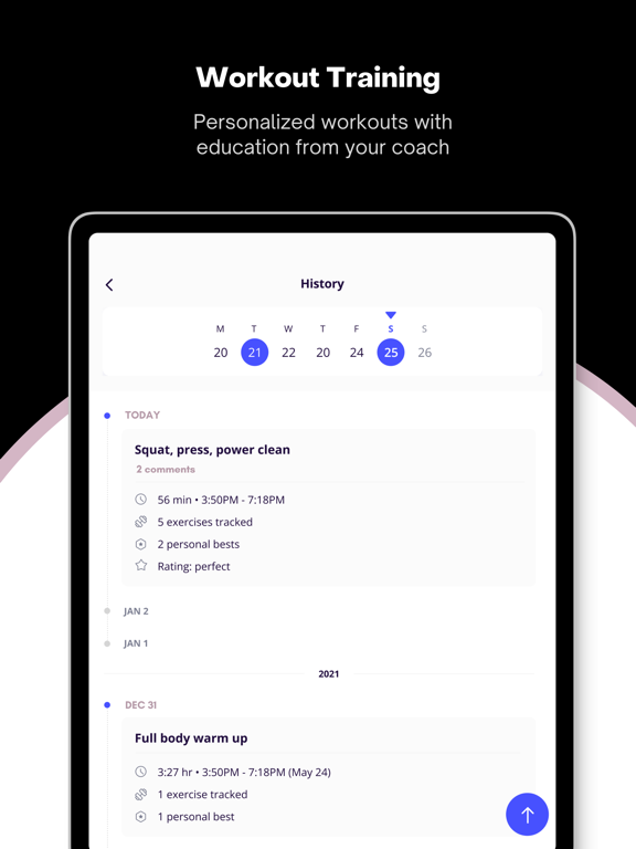 Built Brand iPad screenshot 4 - Health & Fitness app