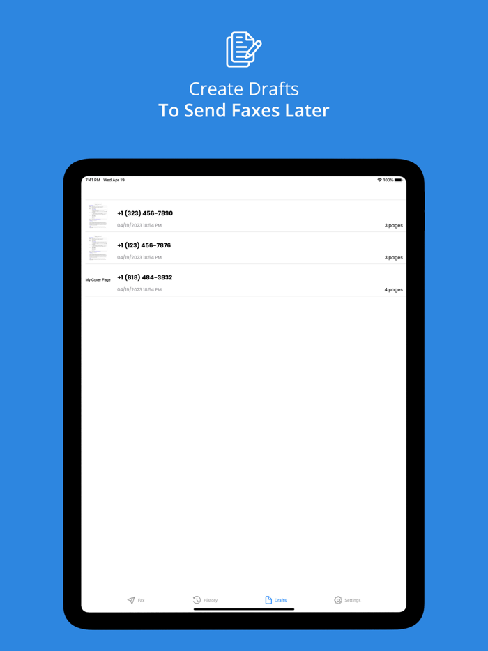 Safe Fax - Scan and Fax Fast