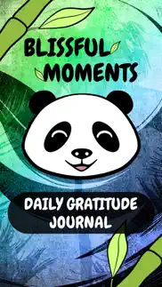 blissful gratitude journal iphone screenshot 1