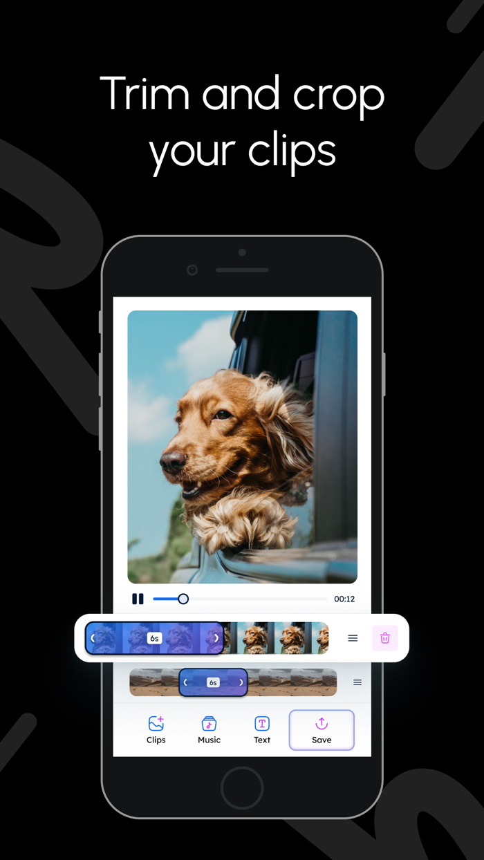 Combine Videos Clip Slideshow