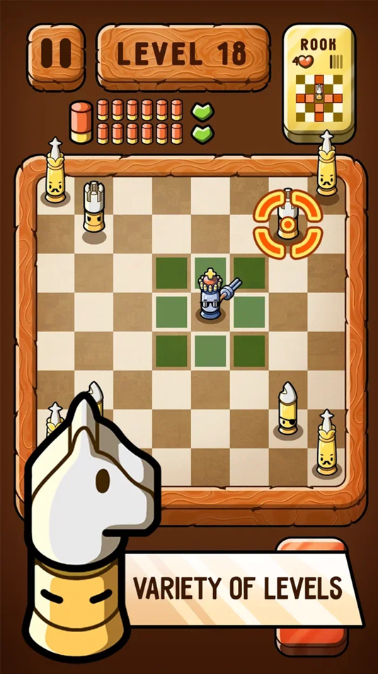 #1. Bullet Chess: Board Shootout (iOS) 由: Timuz