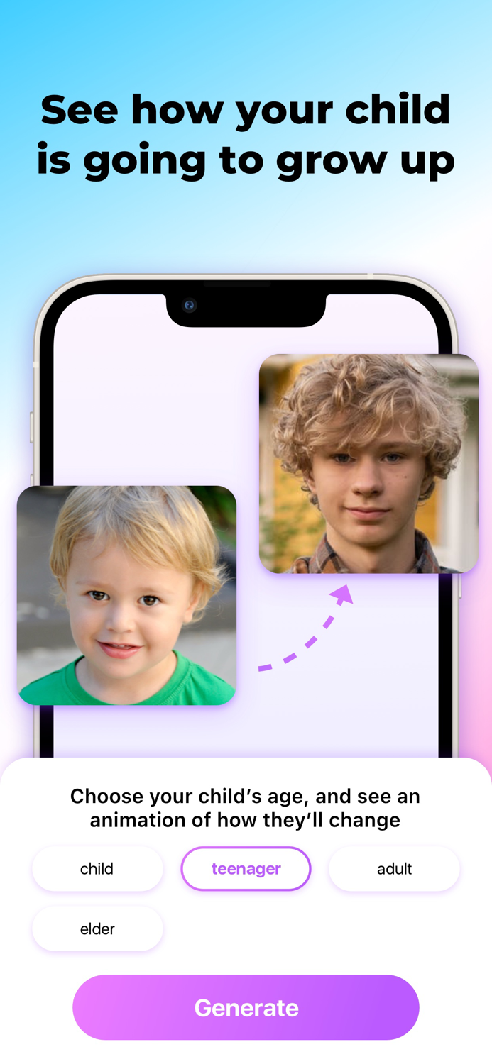 Baby Generator AI Face Mix