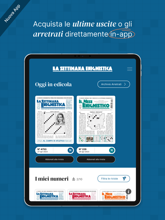 LaSE - Riviste digitali app screenshot