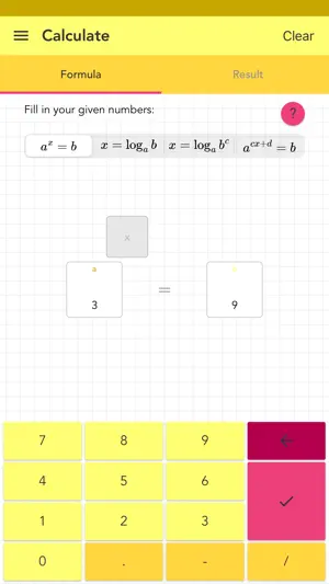 Logarithm Solver screenshot 1