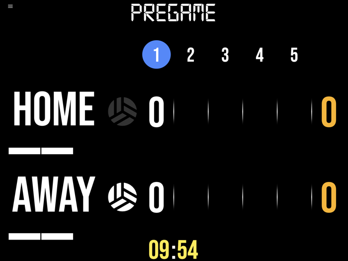 BT Volleyball Scoreboard
