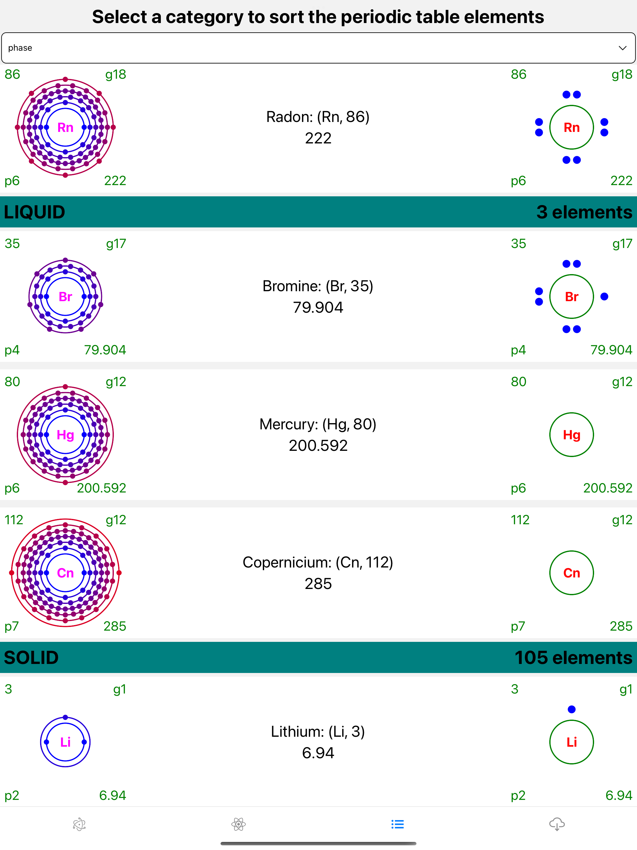 Periodic-Table-Elements screenshot 12