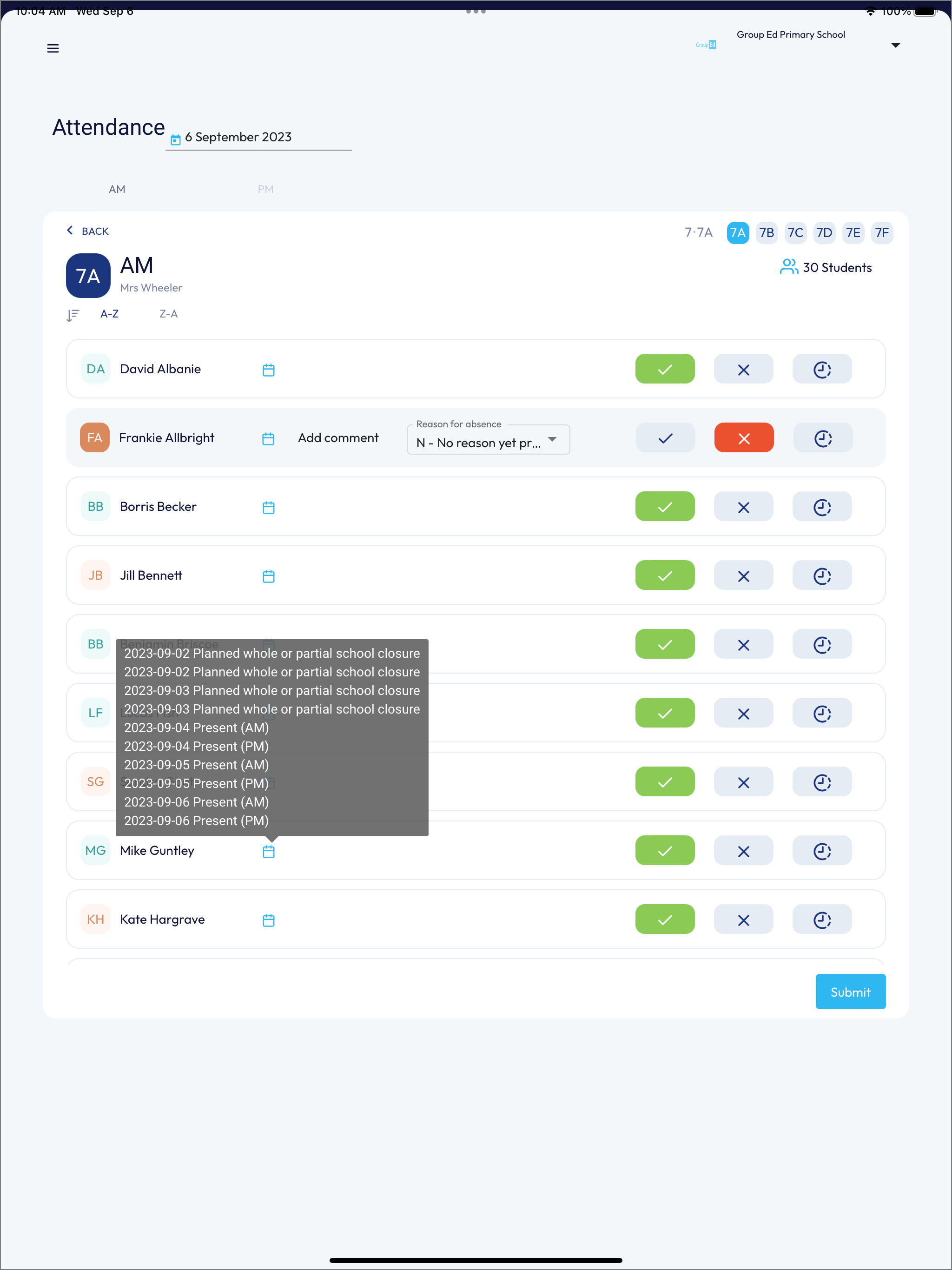 GroupEd School screenshot 5