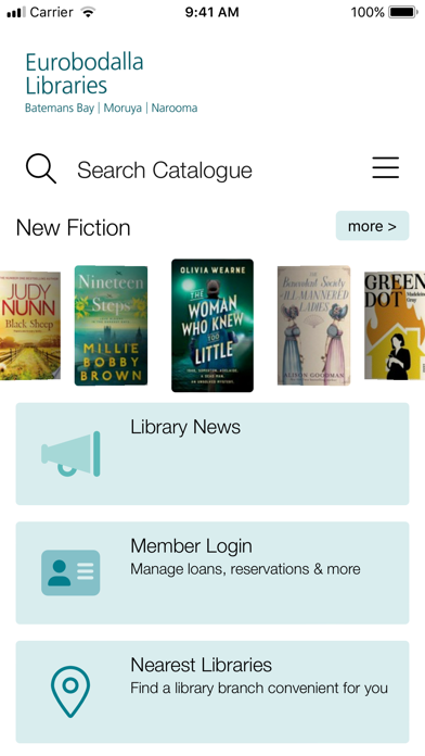 Eurobodalla Libraries Screenshot