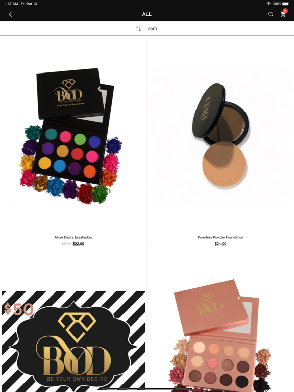 Screenshot #6 pour Be Your Own Desire Cosmetics