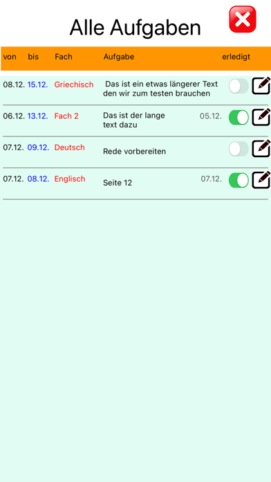 Stundenplan Pro Screenshot