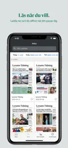 Lerums Tidning e-tidning screenshot #2 for iPhone