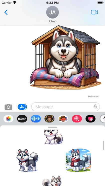 Husky Stickers screenshot-4