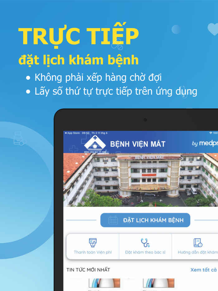 BV Mắt - Đặt lịch khám bệnh