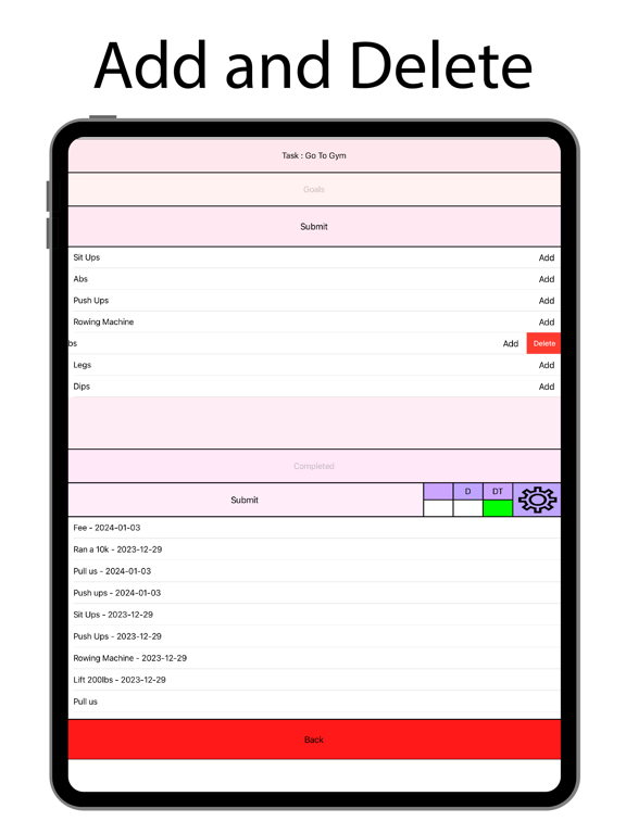 Screenshot #5 pour Resolution Revolution Tracker