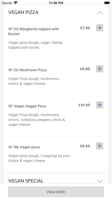 Nom Nom Pizza & Cafe, Belfast Screenshot