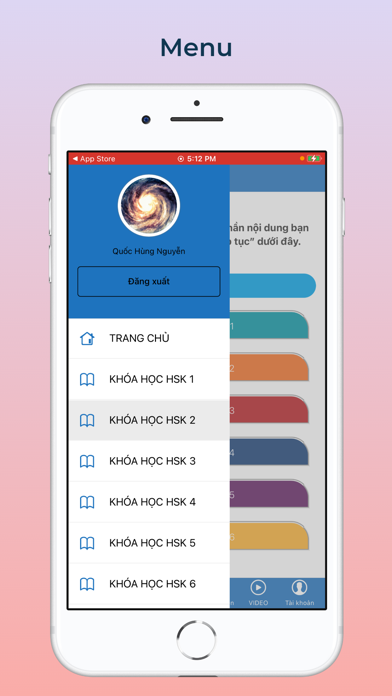 HSK online - Học tiếng Trung Screenshot