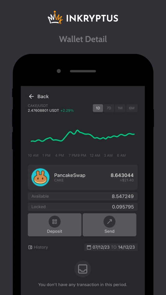 #2. Inkryptus (iOS) Ved: Invest Bitcoin