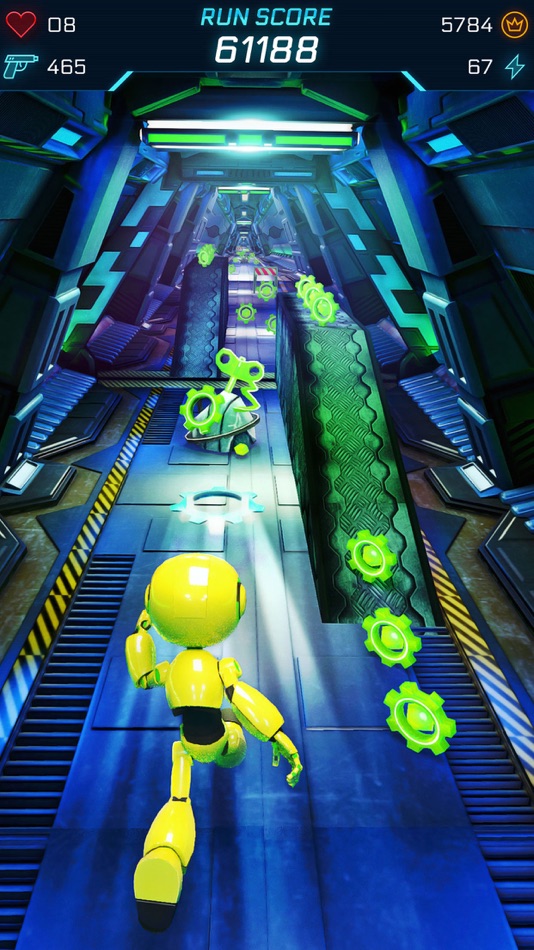 #3. Doozy Robot Runner 3D (iOS) 由: Life Gaming ApS