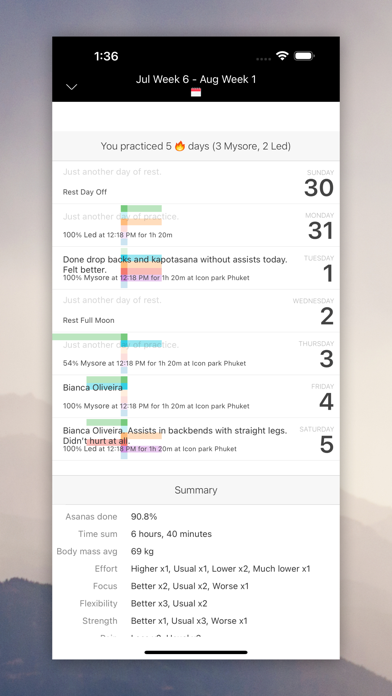 Ashtanga Yoga Days Screenshot