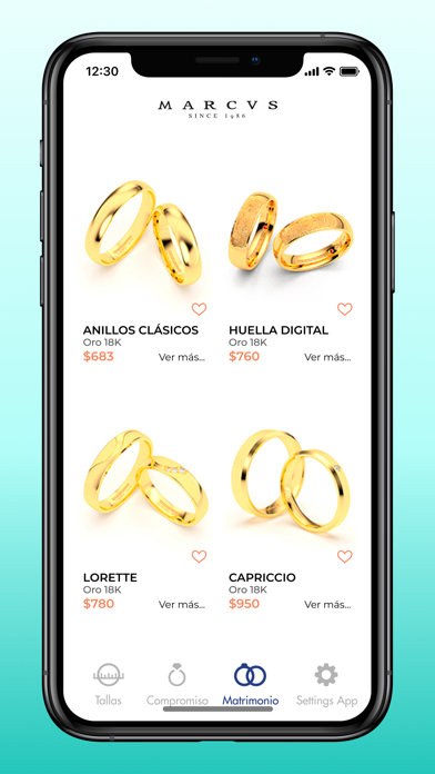 Ring Sizer Marcvs Screenshot