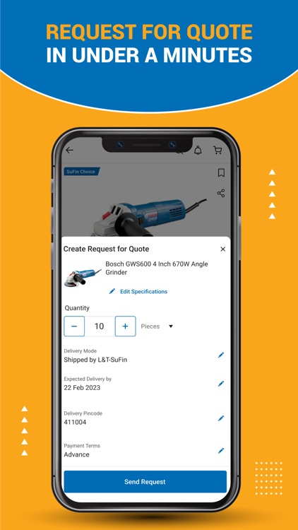 L&TSuFin B2B Bulk Purchase App