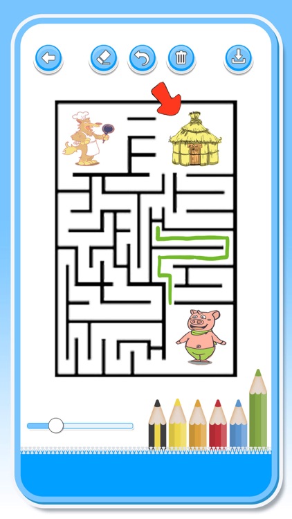 Classic mazes for logic games