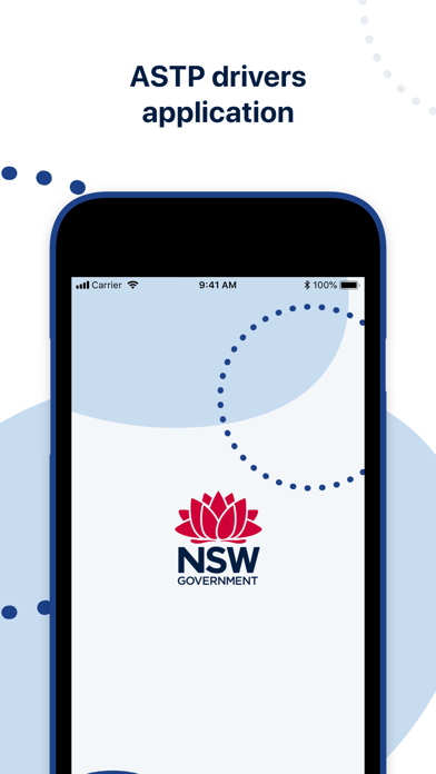 NSW Education ASTP Driver App Screenshot