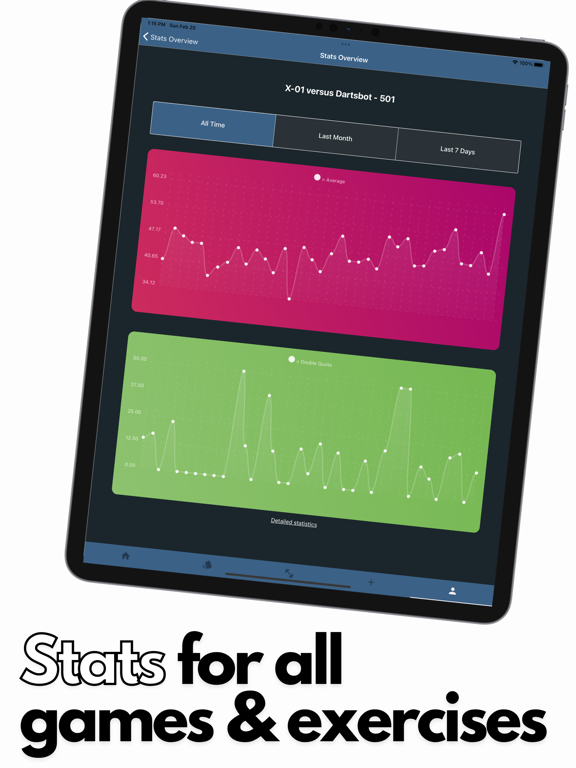 MyDartCoach - Pro iPad screenshot 4 - Sports app