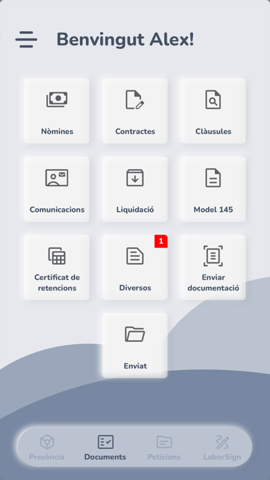 LaborApp Screenshot