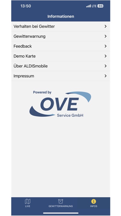 ALDISmobile Live Gewitterkarte screenshot-8
