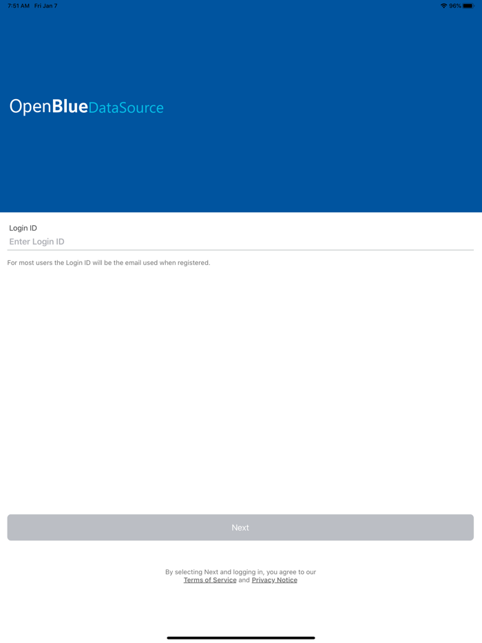 OpenBlue DataSource