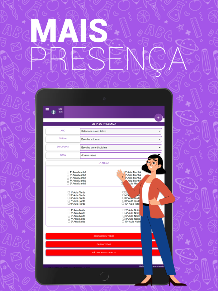 Portal do professor - NTD Soft