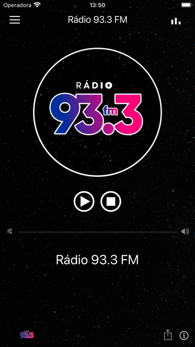 Rádio 93.3 FM Screenshot