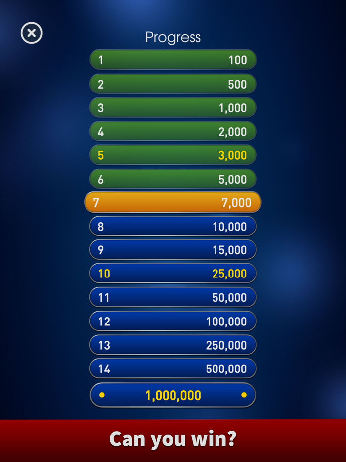 Millionaire Trivia and Quiz Game