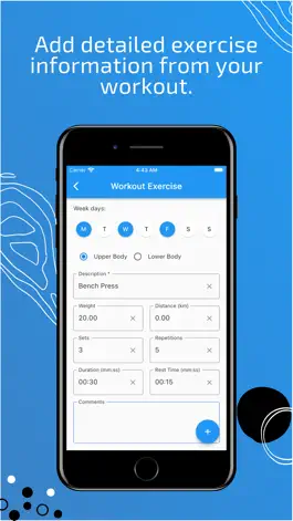 Game screenshot Fit Week - My Workout Sheets apk