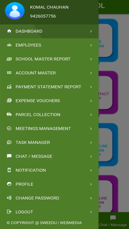 #2. Sweedu Administration App (iOS) 由: Amarjeet singh