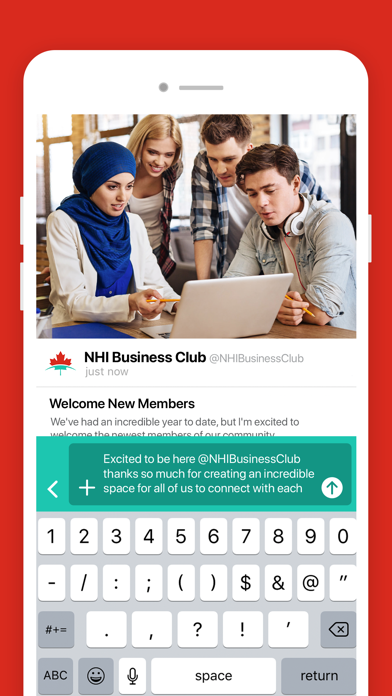 NHI Business Club Screenshot