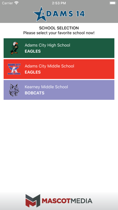 Adams County Athletics Screenshot