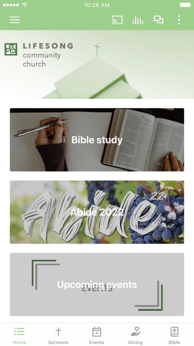 Lifesong Community Church Screenshot