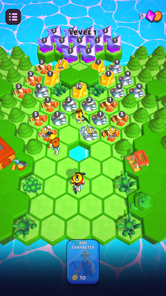 #2. Miner Merge! (iOS) 由: Clocknest Games